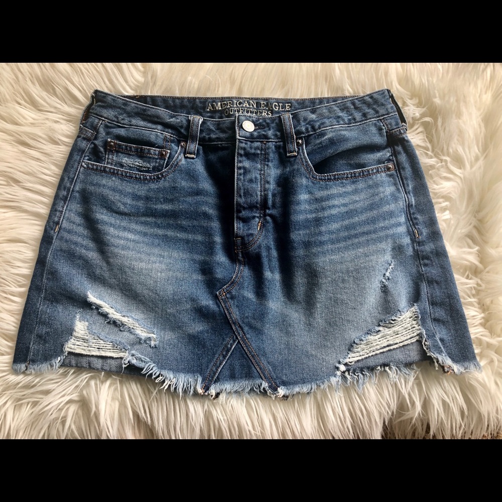 American Eagle Denim Skirt size 10